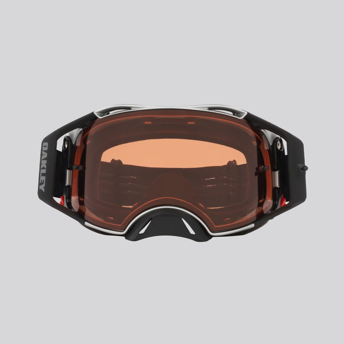 Antiparras Oakley Airbrake MX Lead Black Grey / Prizm MX Bronze