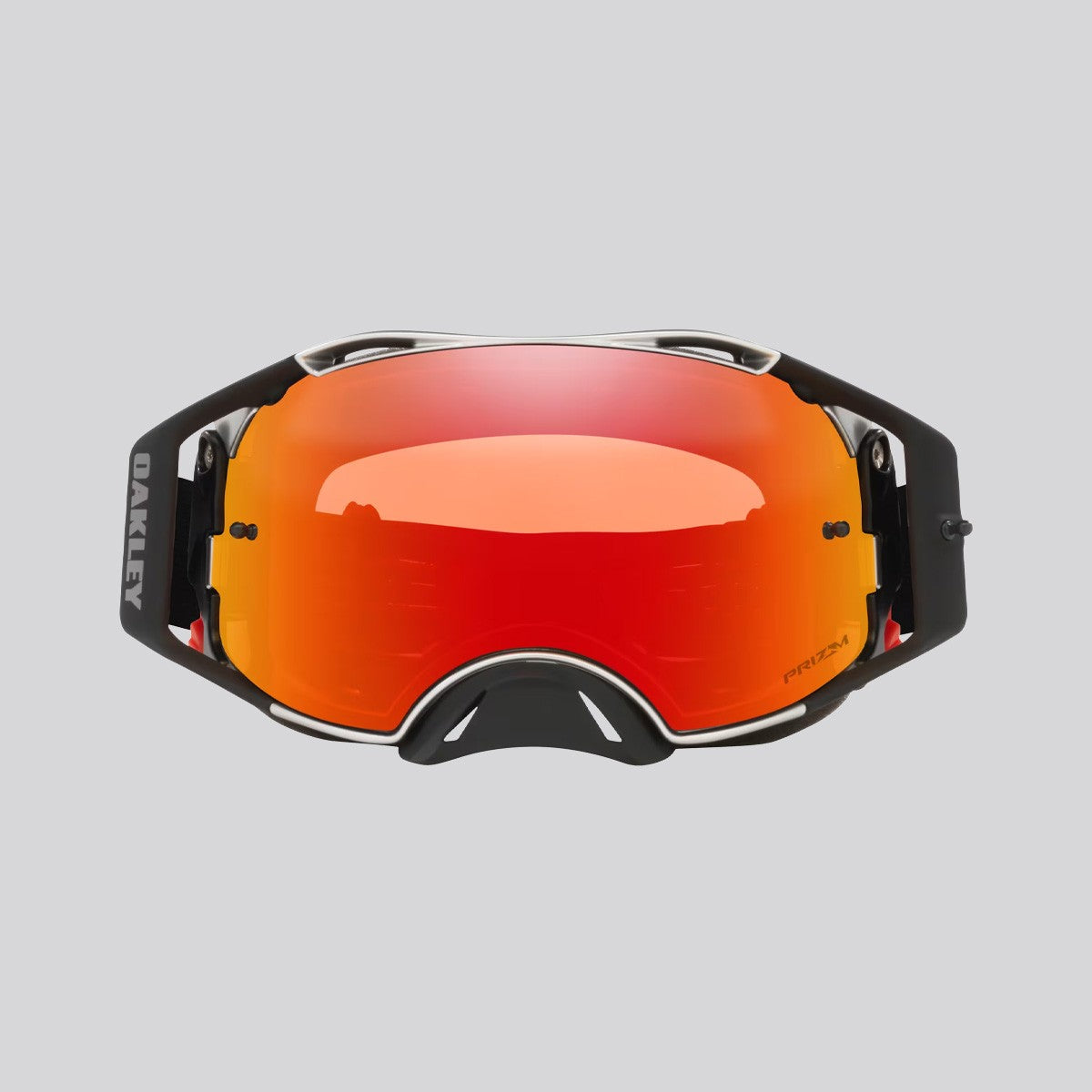 Antiparras Oakley Airbrake MX Lead Black Grey / Prizm MX Torch Iridium