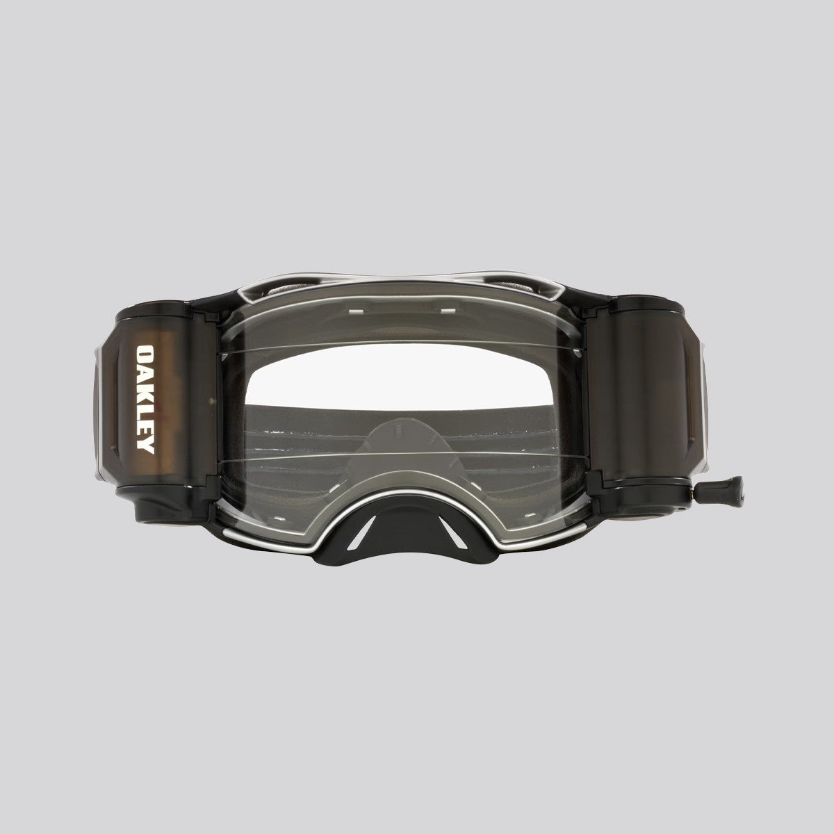 Antiparras Oakley Airbrake MX Lead Grey Black / Clear