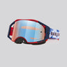 Antiparras Oakley Airbrake MX Navy Blue / Prizm MX Sapphire Iridium