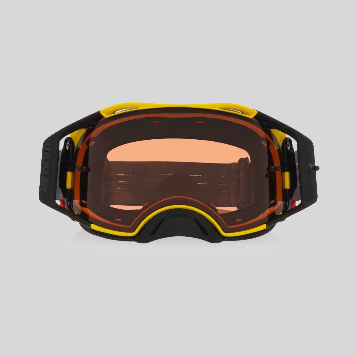 Antiparras Oakley Airbrake MX Yellow / Prizm MX Bronze