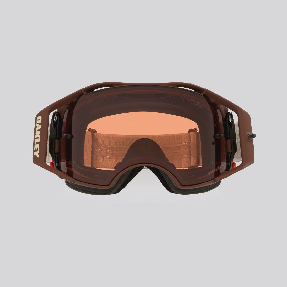 Antiparras Oakley Airbrake MTB Sand Mist / Prizm MX Bronze