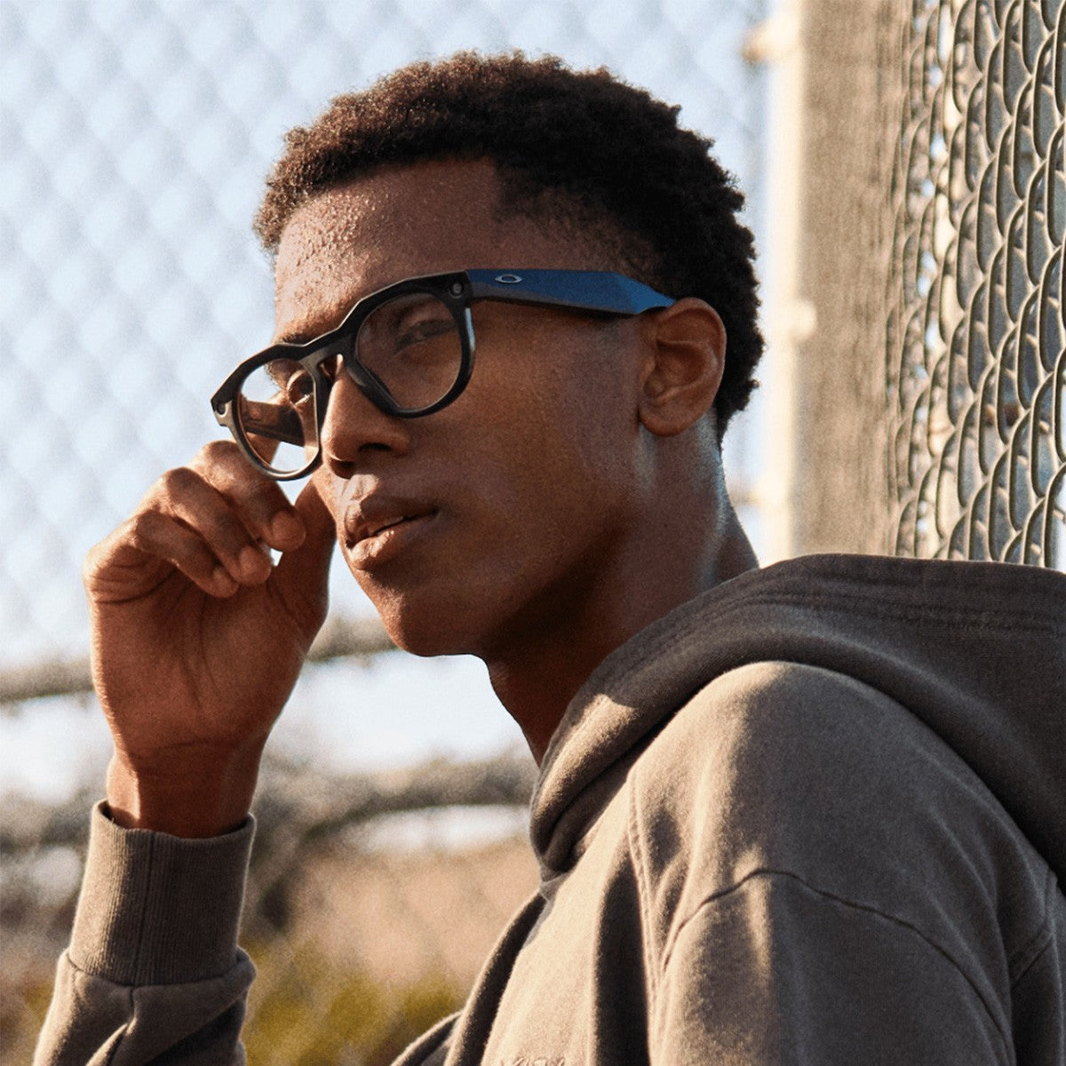 Lentes de Sol Oakley HSTN Meta Clear