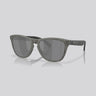 Lentes de Sol Oakley Frogskins Prizm Black/Matte Grey Ink Fingerprint