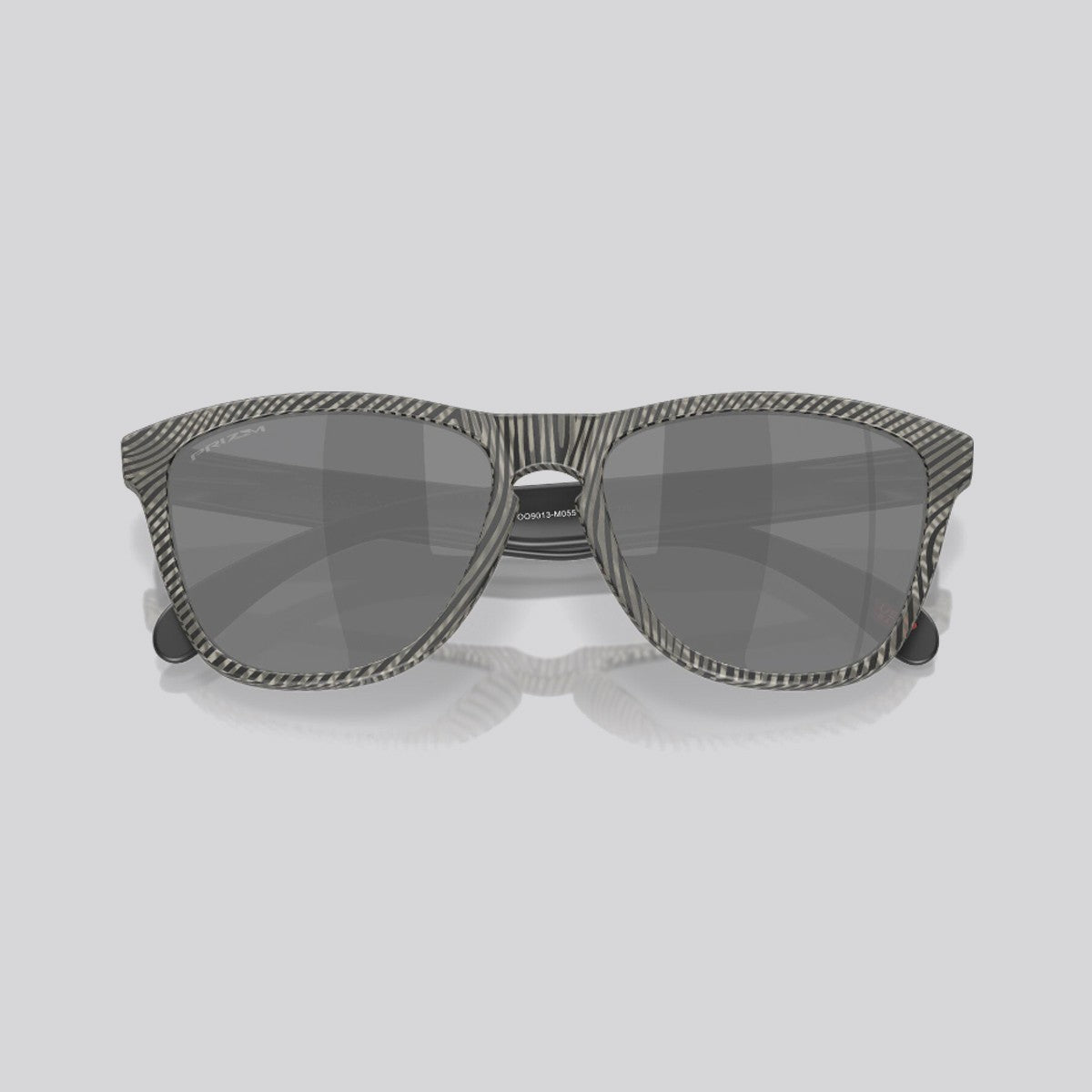 Lentes de Sol Oakley Frogskins Prizm Black/Matte Grey Ink Fingerprint