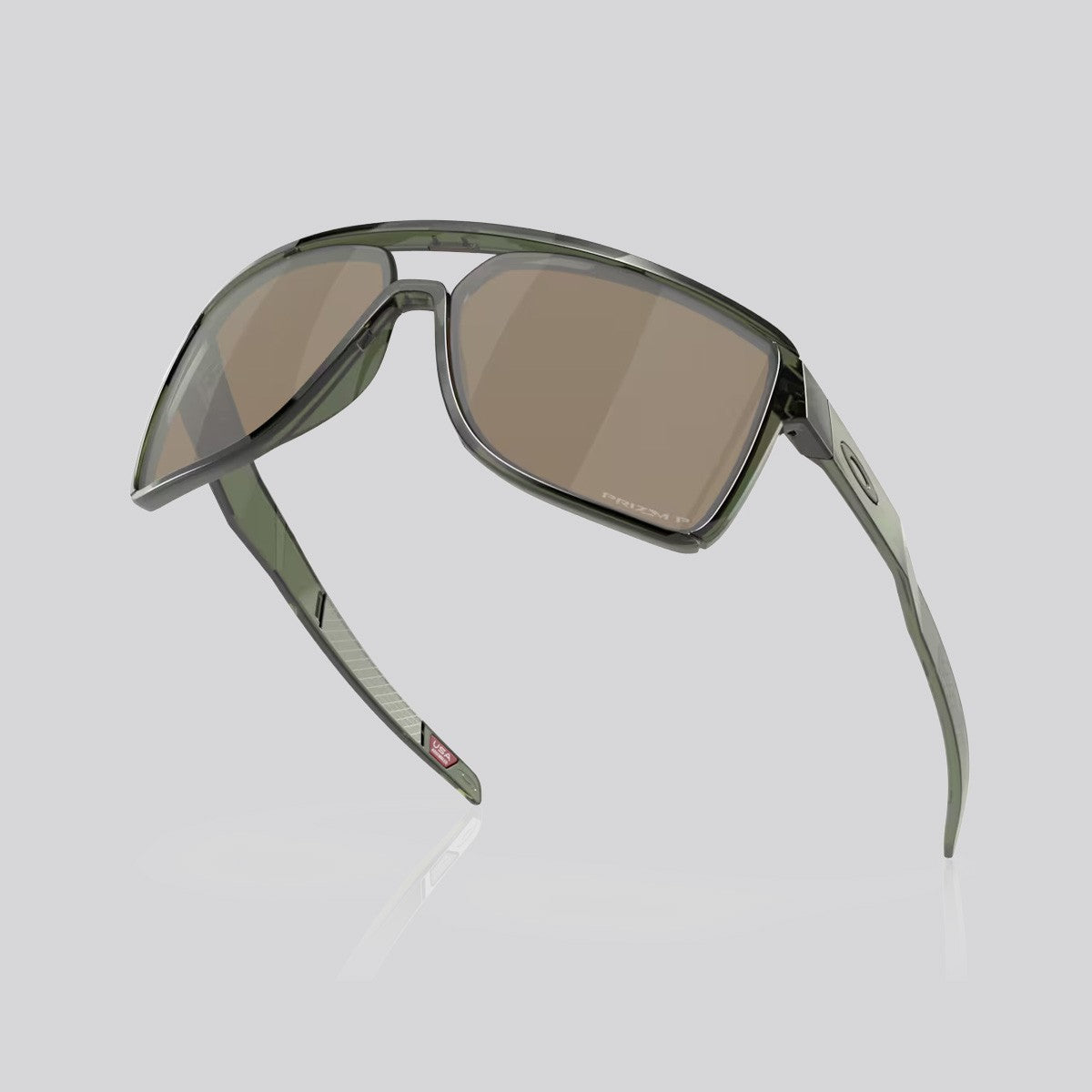 Lentes de sol Oakley Castel Olive Ink/Prizm Tungsten Polarized