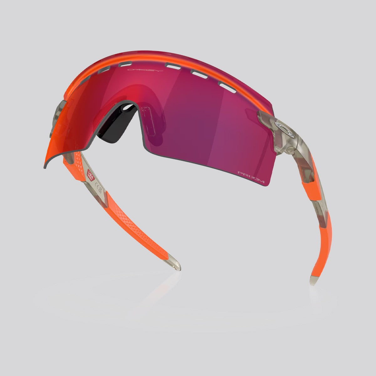 Lentes de Sol Oakley Encoder Strike Vented Prizm Road/Matte Grey Ink