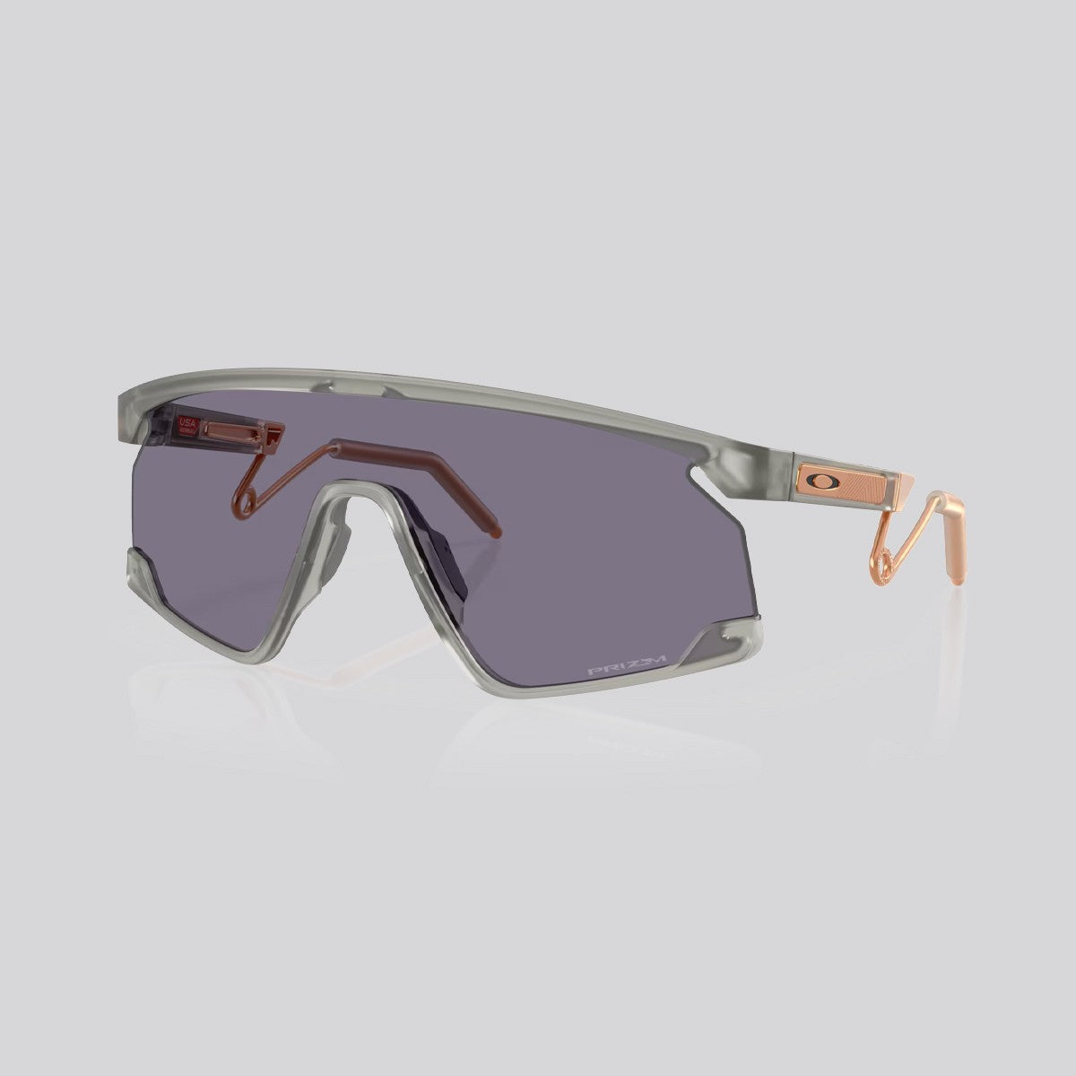 Lentes de Sol Oakley BXTR Metal Prizm Grey/Transparent Grey