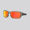 Lentes de Sol Oakley Turbine Gray Ink/Prizm Ruby Polarizado