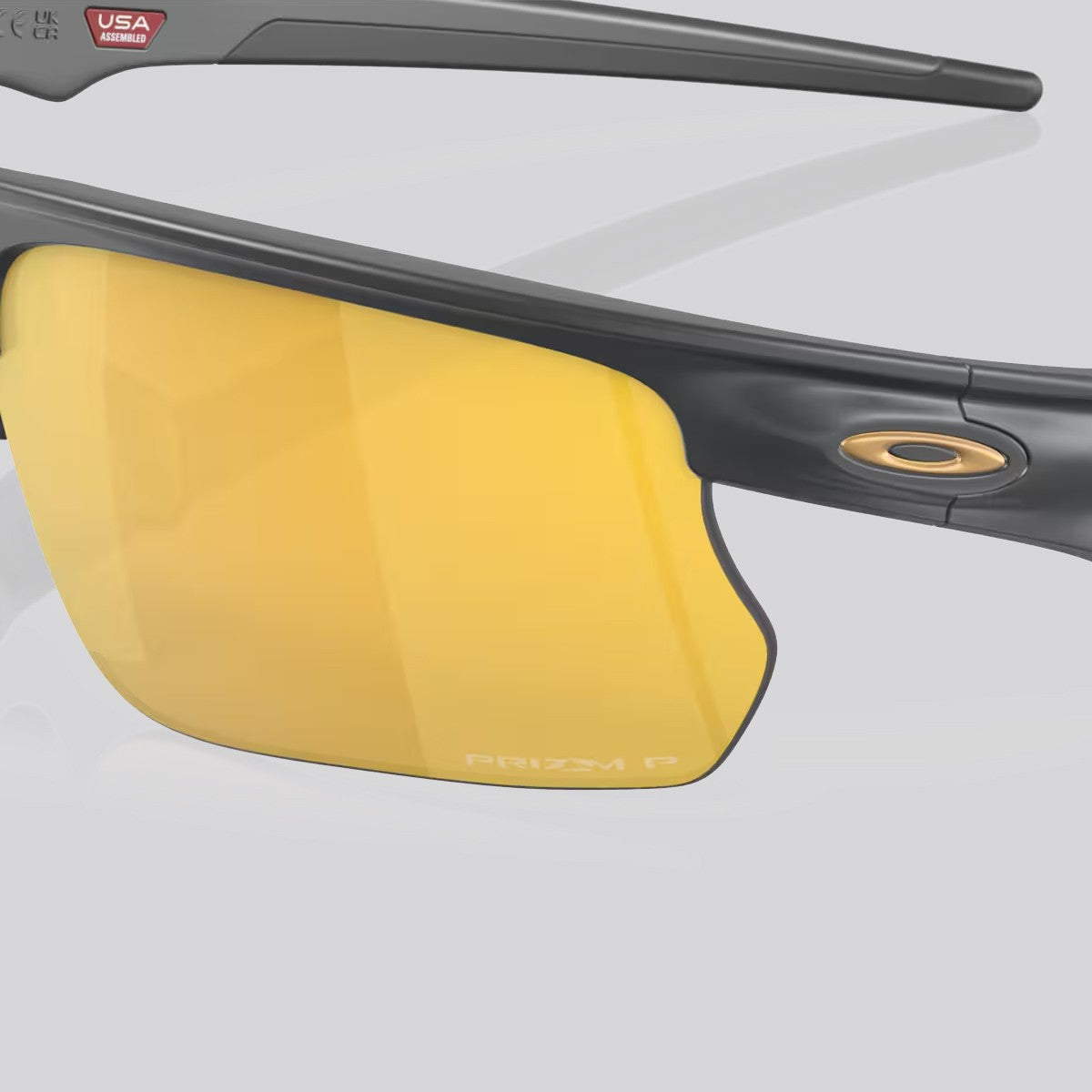 Lentes de Sol Oakley Bisphaera Prizm 24k Polarized/Matte Carbon