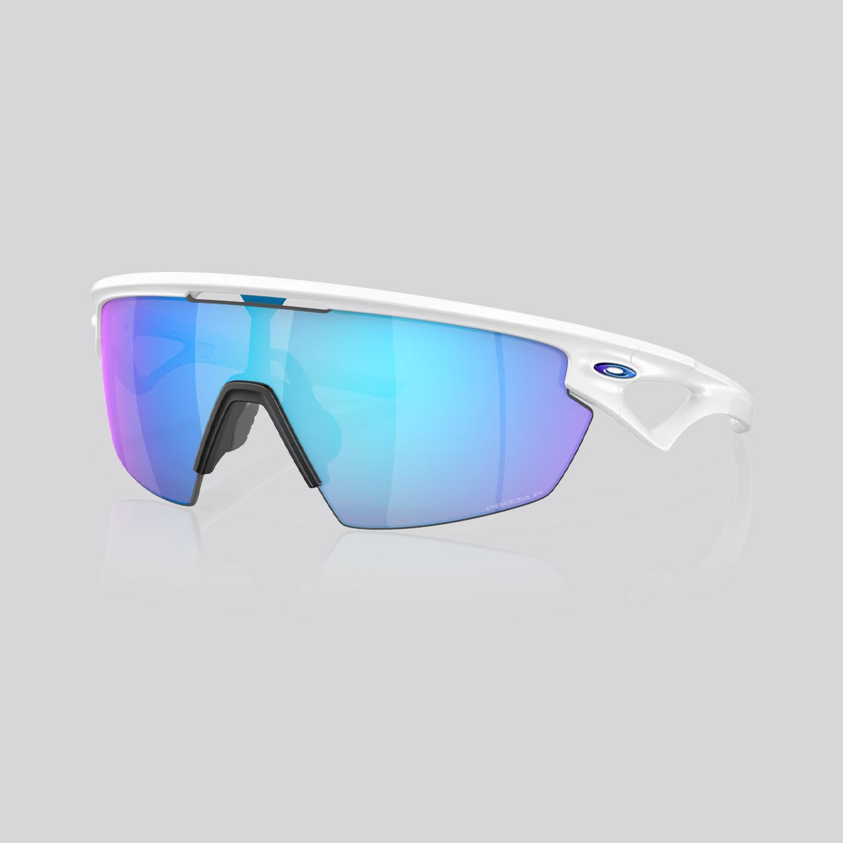 Lentes de Sol Oakley Sphaera Matte White / Prizm Sapphire Polarizado
