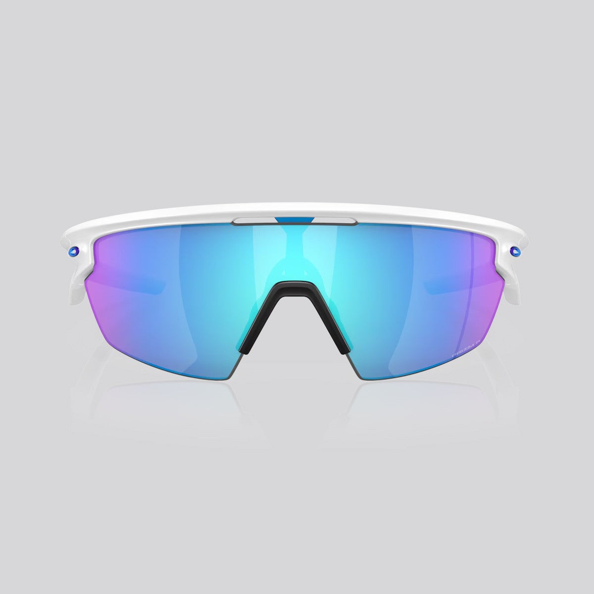 Lentes de Sol Oakley Sphaera Matte White / Prizm Sapphire Polarizado