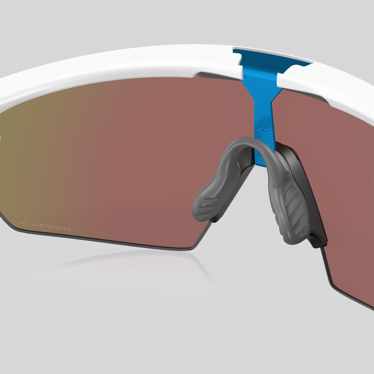 Lentes de Sol Oakley Sphaera Matte White / Prizm Sapphire Polarizado