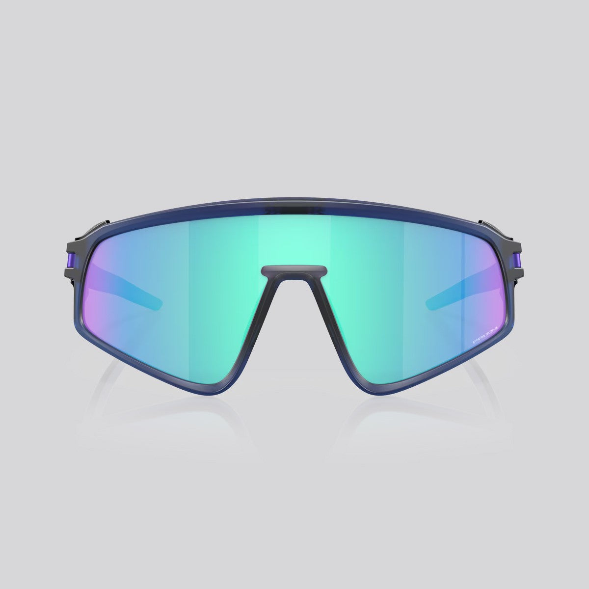 Lentes de Sol Oakley Latch Panel Prizm Sapphire/Matte Transparent Navy Frame