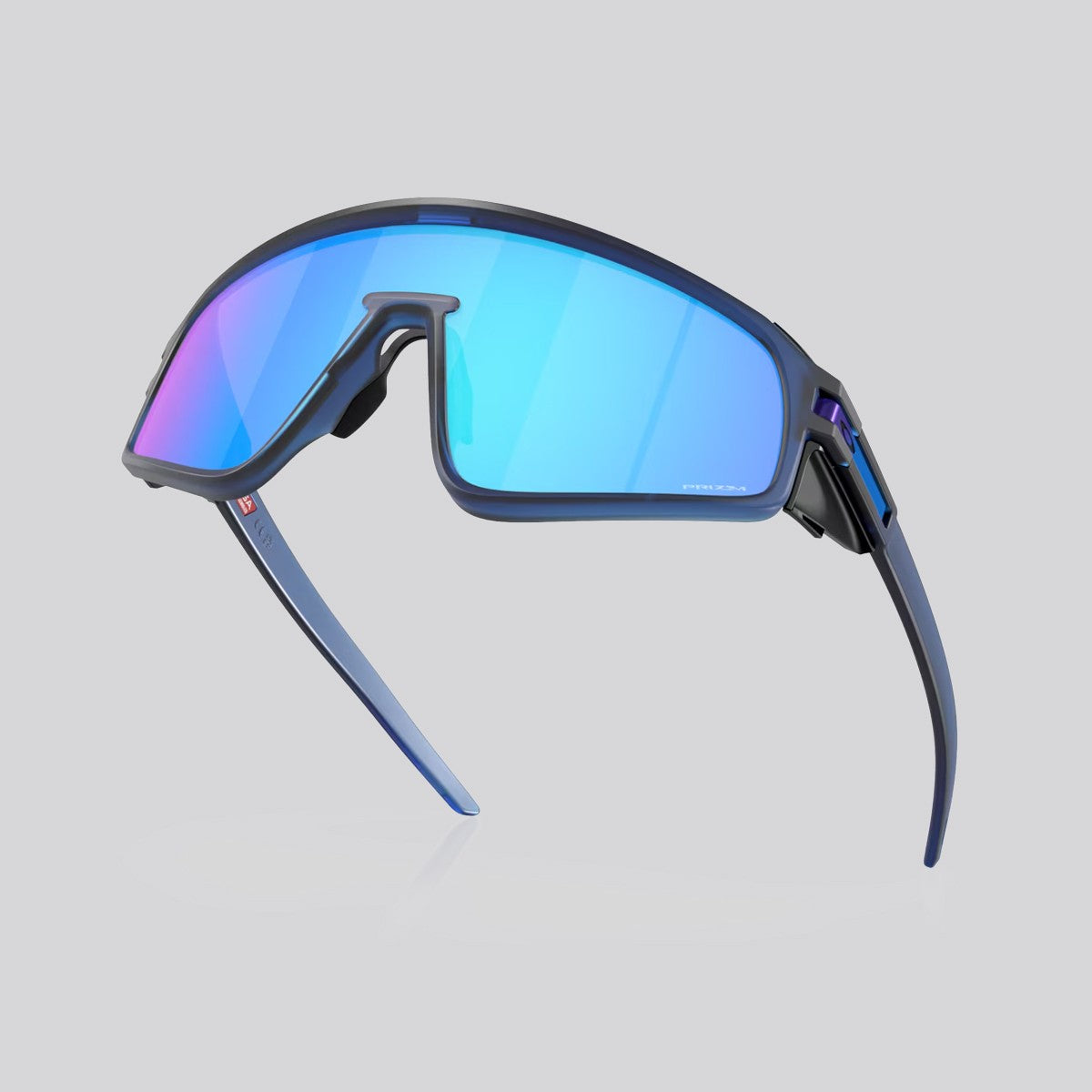 Lentes de Sol Oakley Latch Panel Prizm Sapphire/Matte Transparent Navy Frame