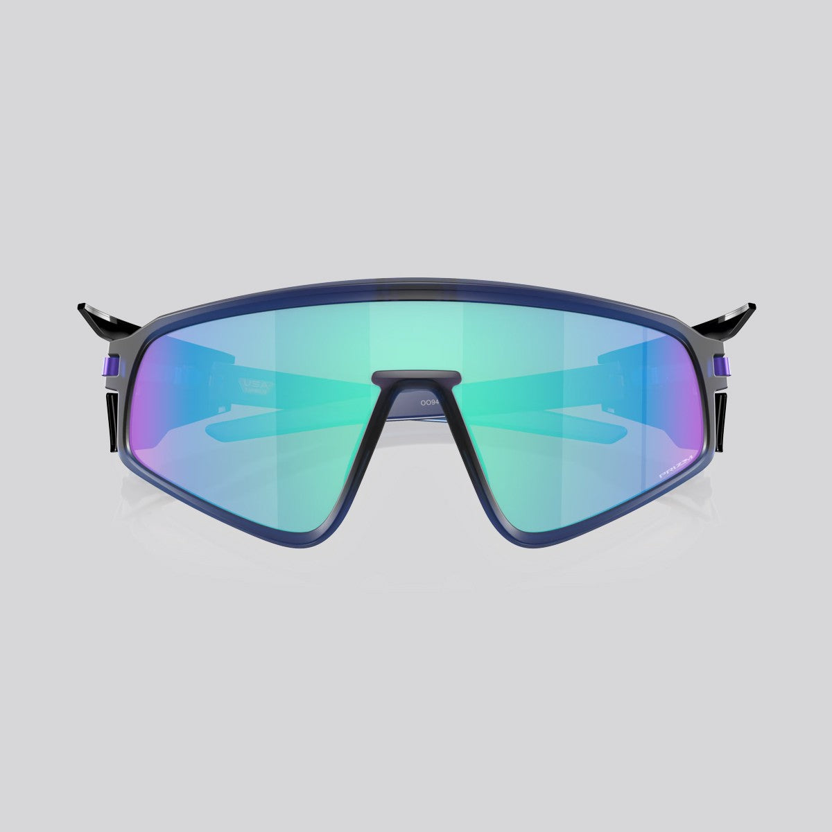 Lentes de Sol Oakley Latch Panel Prizm Sapphire/Matte Transparent Navy Frame
