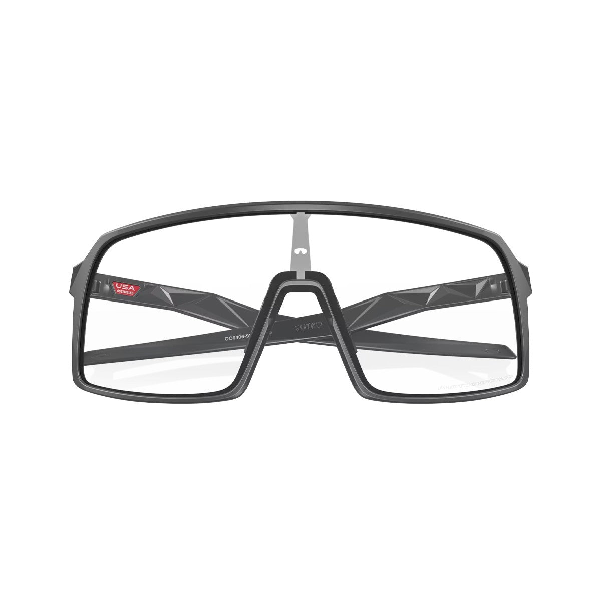Lente de sol Oakley Sutro Matte Carbon w/ Clear Photochromic OSFA White