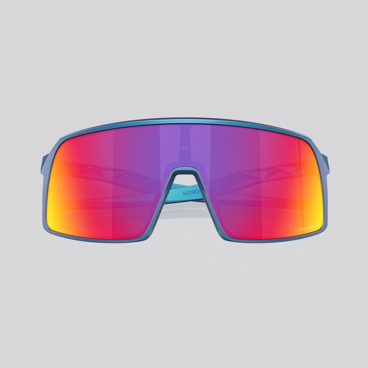 Lentes de Sol Oakley Sutro Prizm Road/Matte Cyan/Blue Colorshift