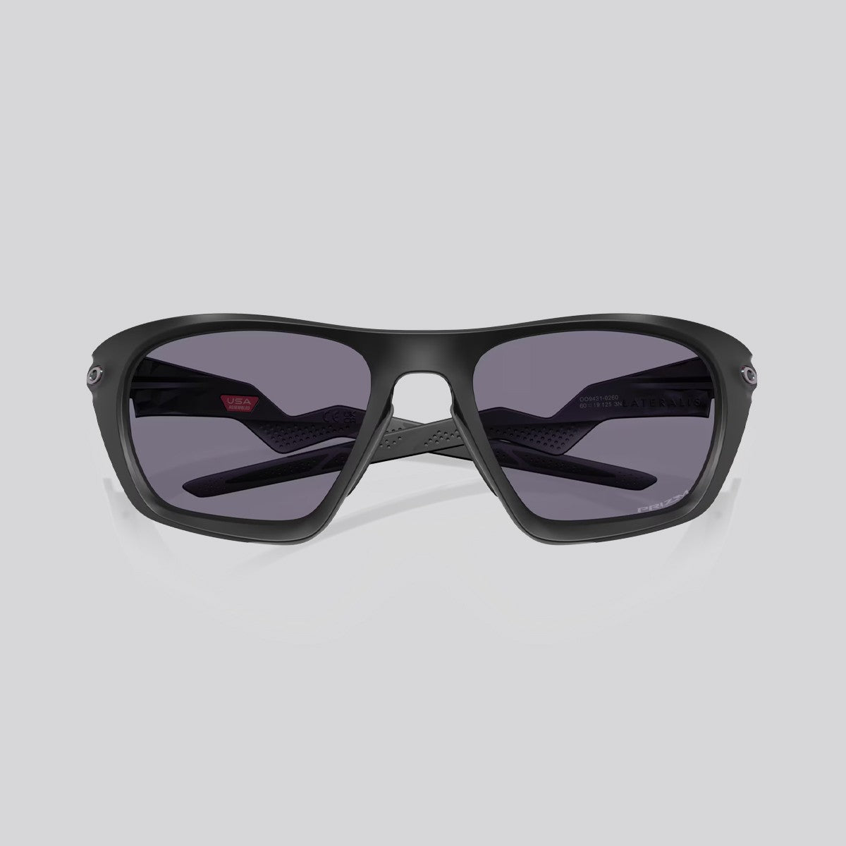 Lentes de Sol Oakley Lateralis Matte Black Ink/Prizm Grey