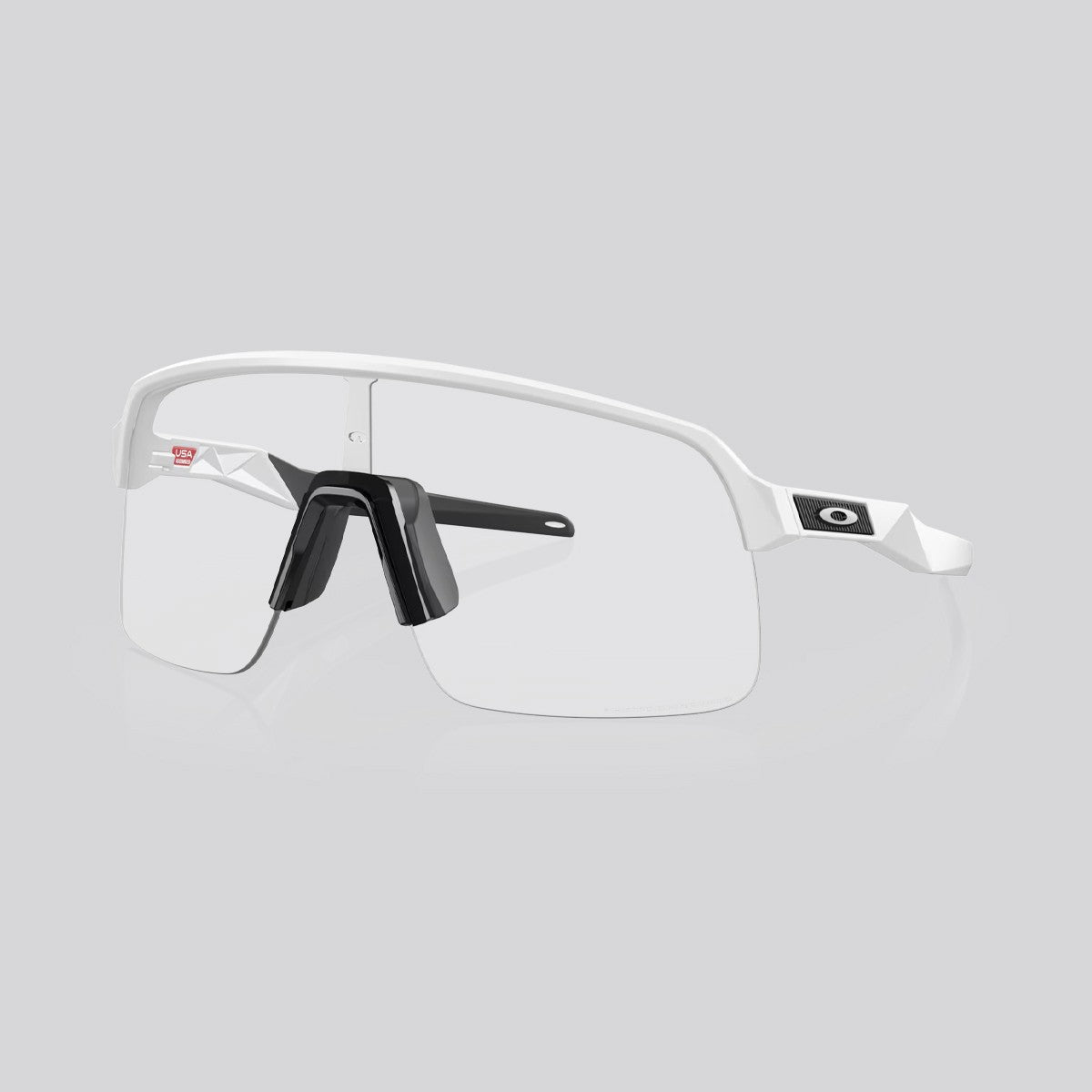 Lentes de Sol Oakley Sutro Lite Matte White / Clear to Black Iridium Fotocromático