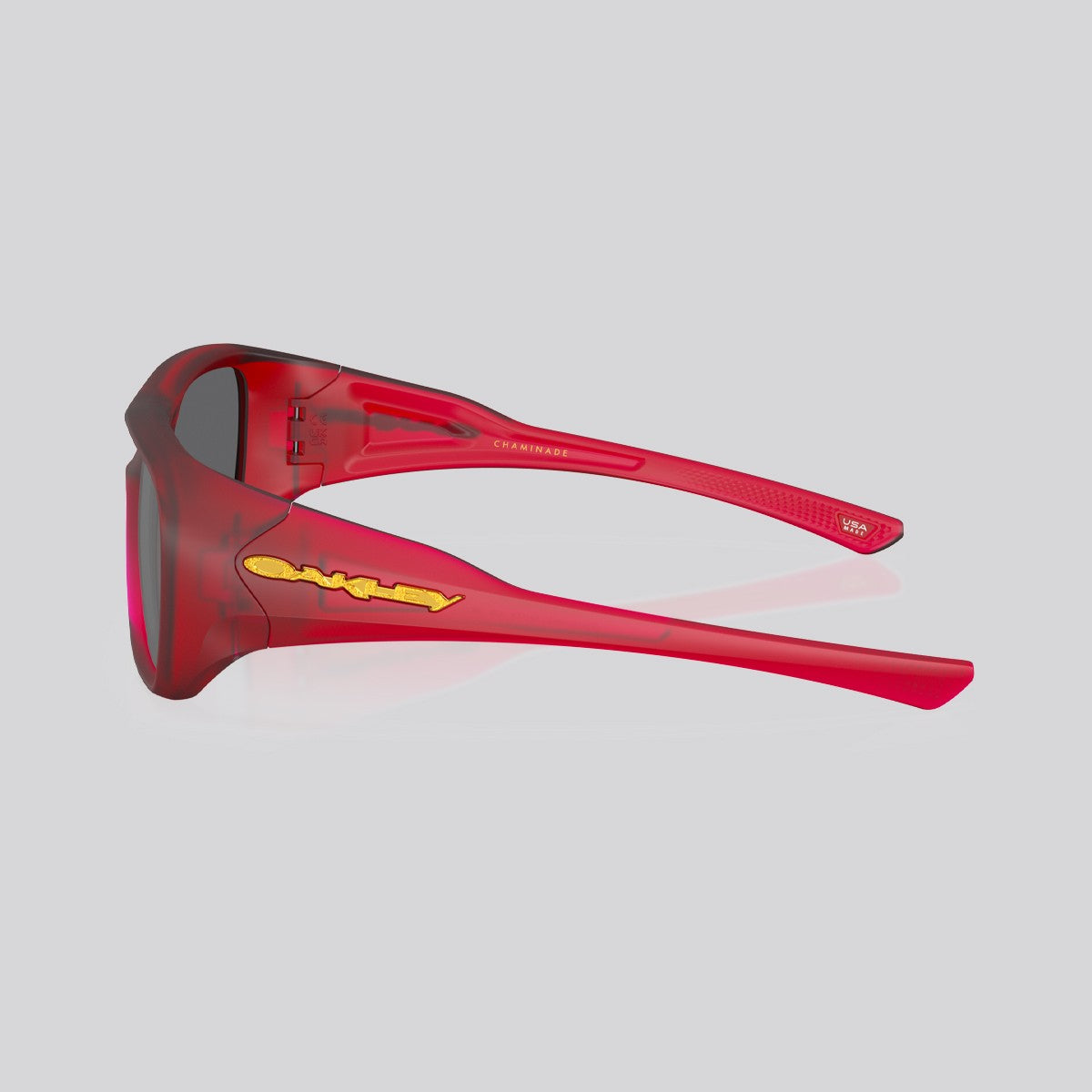 Lentes de Sol Oakley Chaminade x Patrick Mahomes II Matte Transparent Red/Prizm Black
