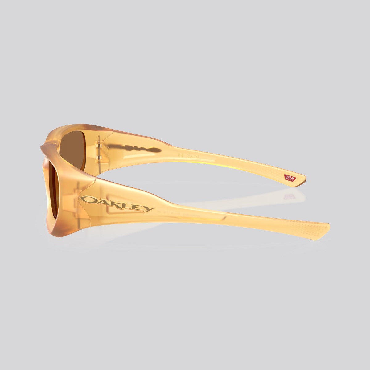 Lentes de sol Oakley De Soto Polaris Prizm Bronze/Matte Transparent Light Curry