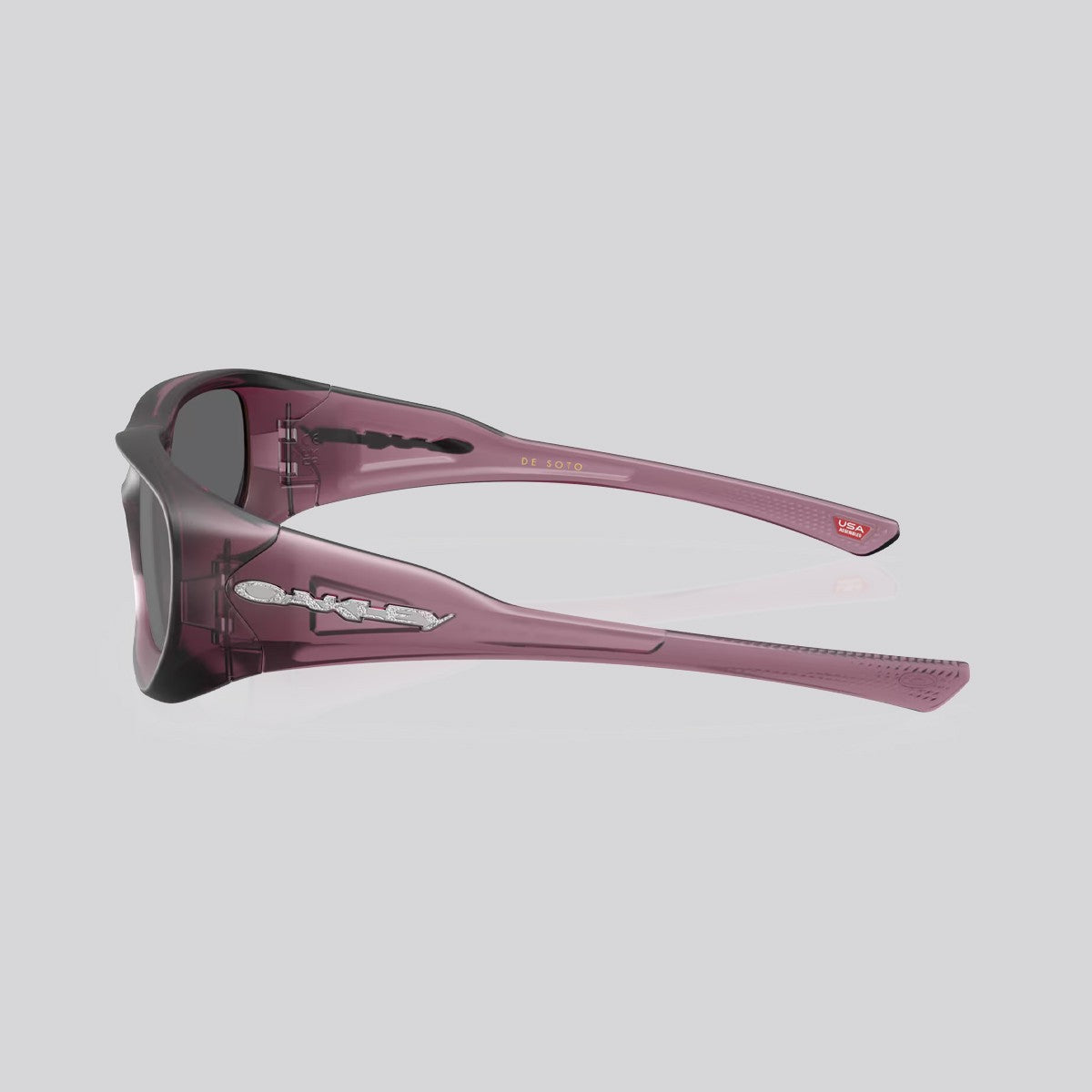 Lentes de Sol Oakley Justin Jefferson Signature Series De Soto Transparent Indigo/ Prizm Black