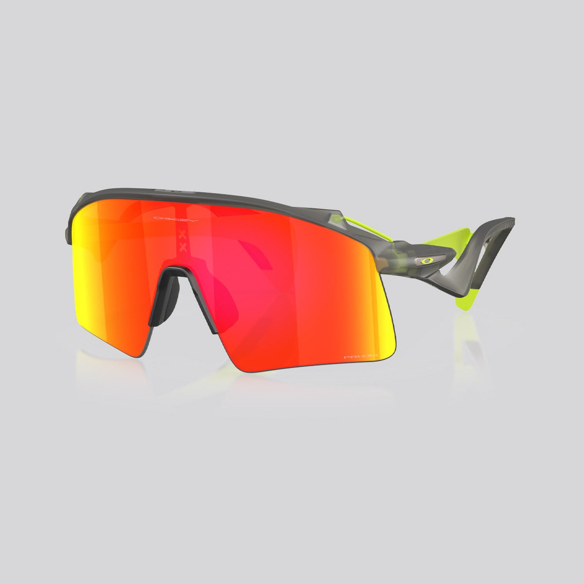 Lentes de sol Oakley Stunt Wing Prizm Ruby/Matte Grey Smoke