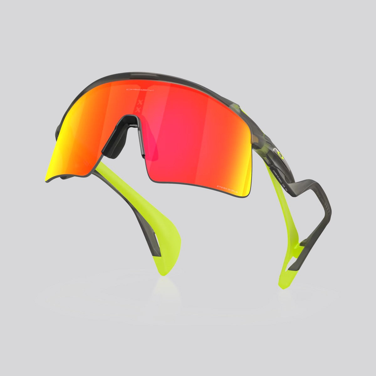 Lentes de sol Oakley Stunt Wing Prizm Ruby/Matte Grey Smoke