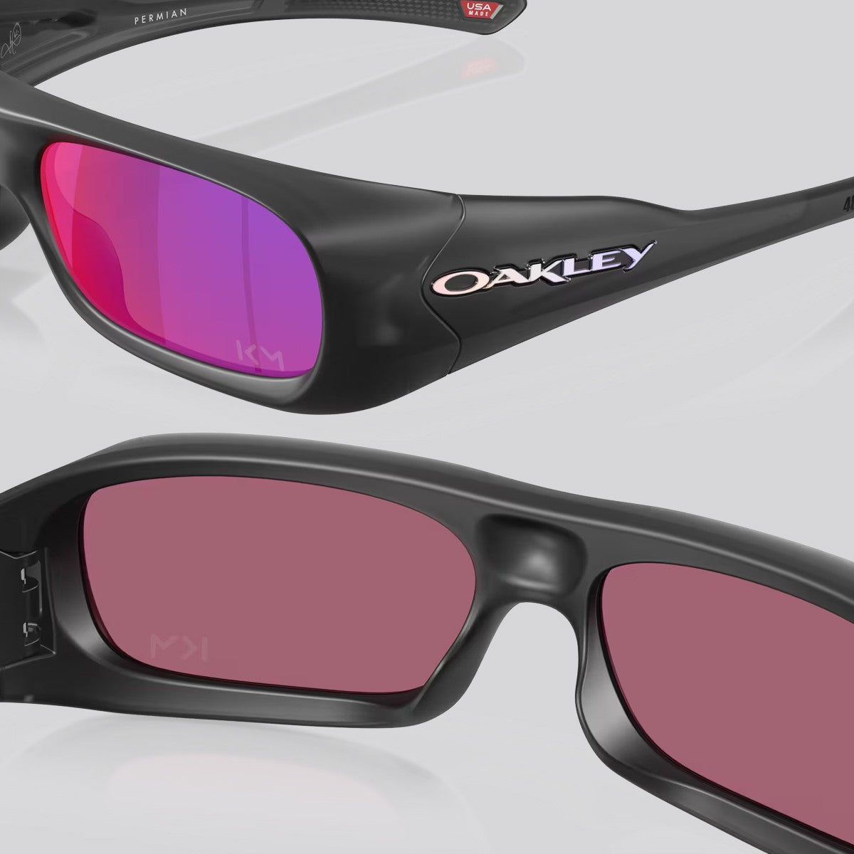 Lentes de Sol Oakley Signature Series Permian Matte Black/Prizm Road