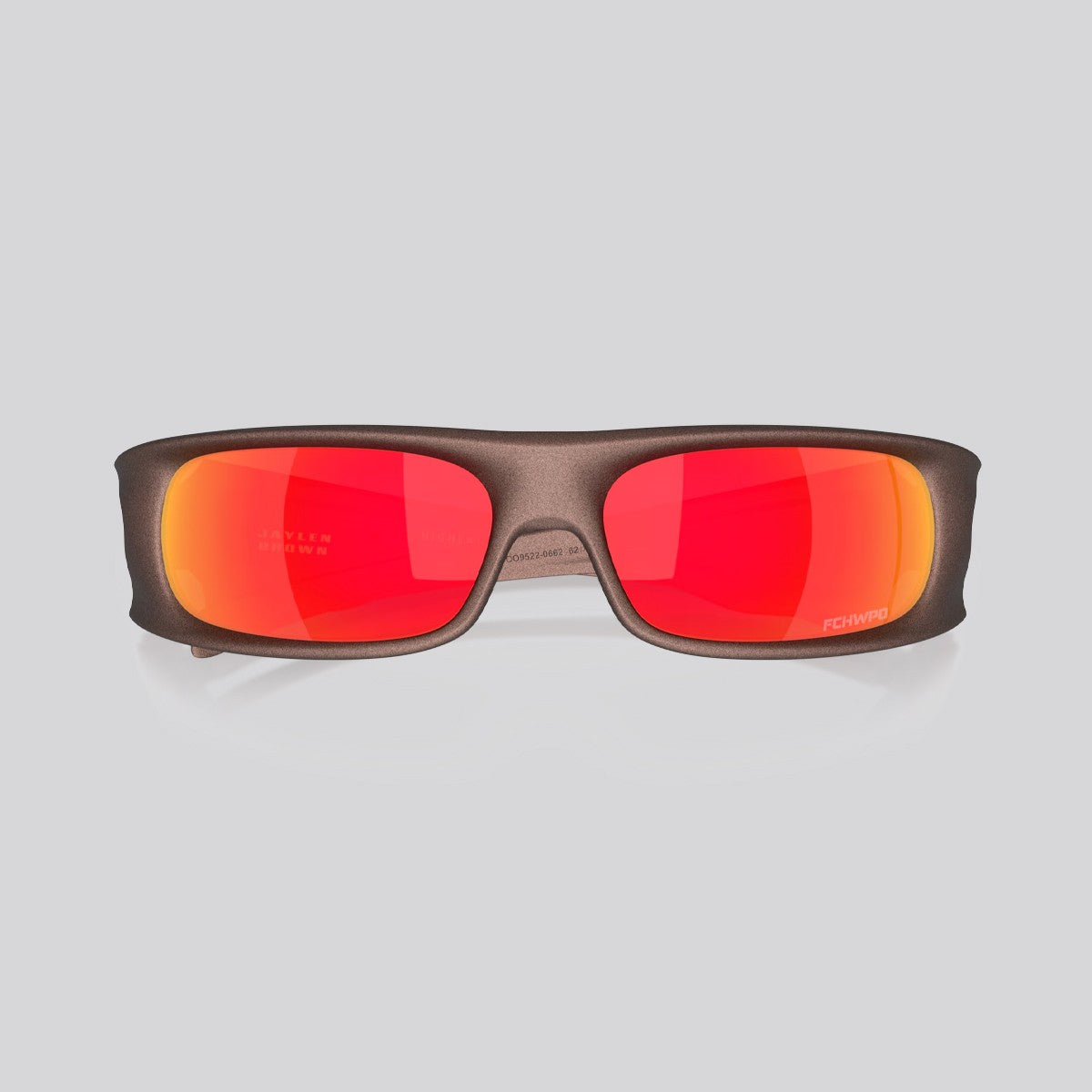 Lentes de Sol Oakley Highland Jaylen Brown Signature Series Brown/Prizm Ruby