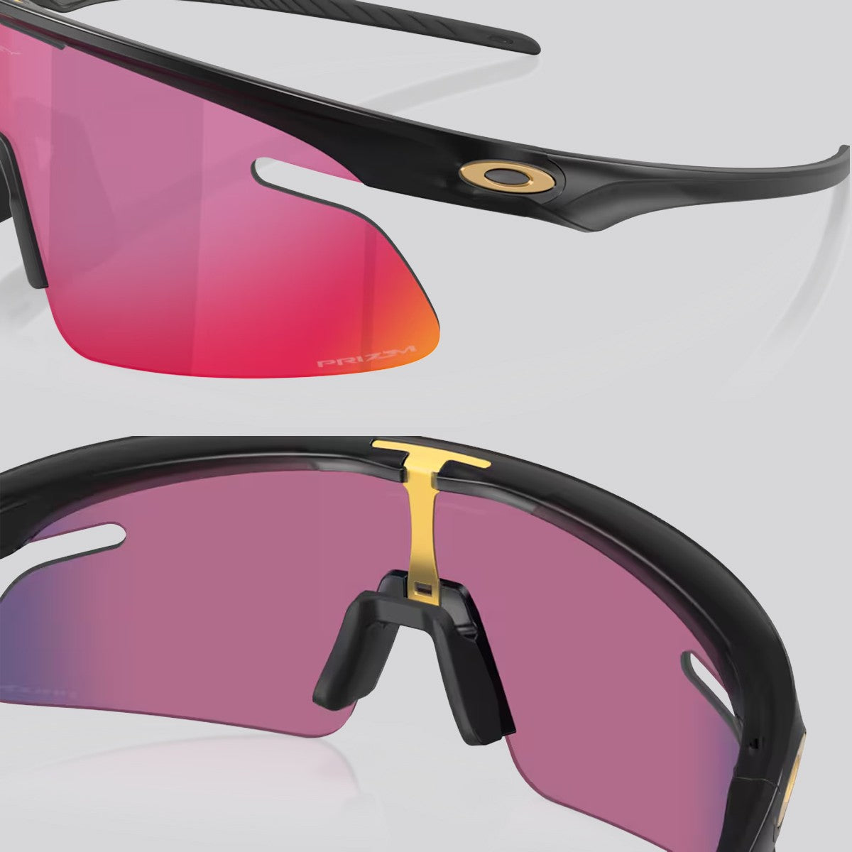 Lentes de Sol Oakley RSLV Lite Matte Black/Prizm Road