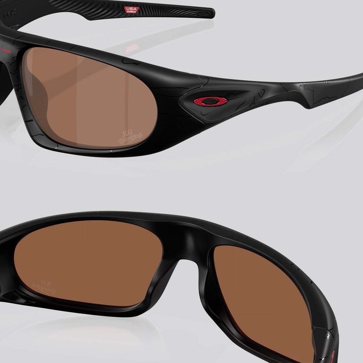 Lentes de Sol Oakly Neoforma 100 Thieves Matte black