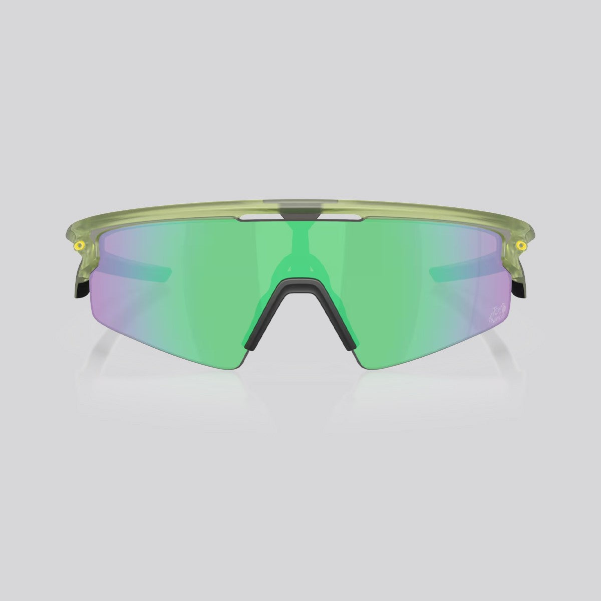 Lentes de Sol Oakley Sphaera 2026 Tour De France Strike Prizm Road Jade/Tdf Matte Fern