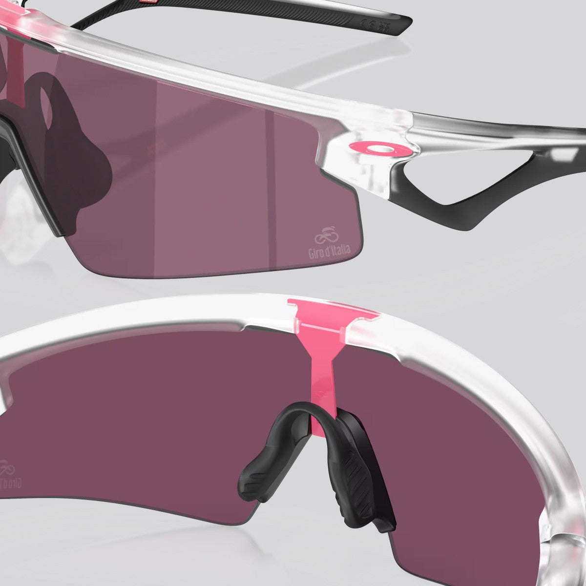 Lentes de Sol Oakley Sphaera Giro d'Italia Prizm Road Black/Matte Clear