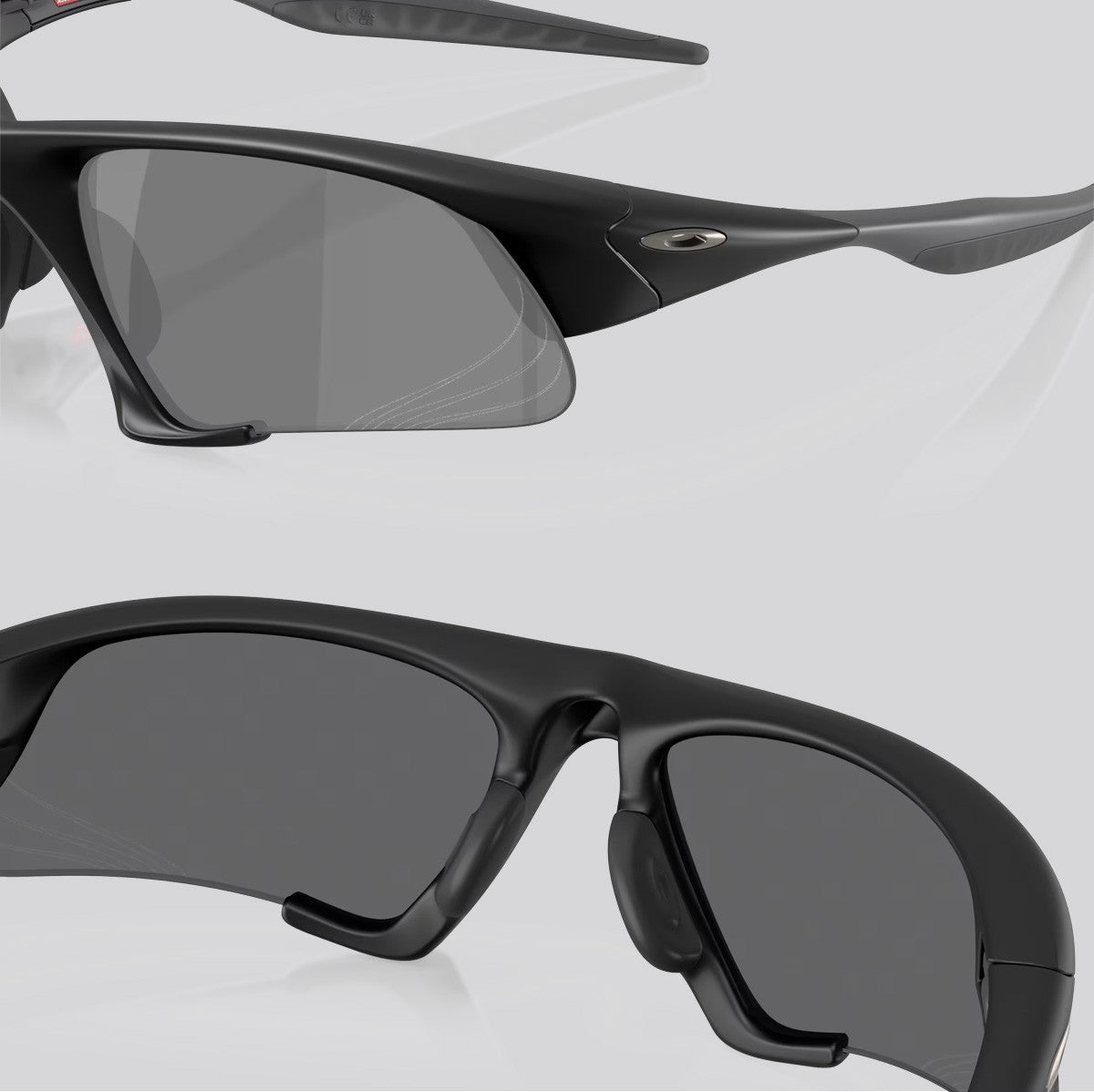 Lentes de Sol Oakley Suture Prizm Black/Matte Grey Ink Fingerprint
