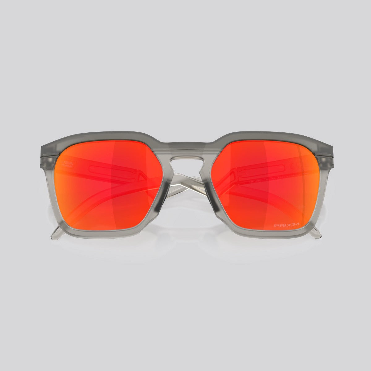 Lentes de Sol Oakley HSTN SQ Prizm Ruby/Matte Grey