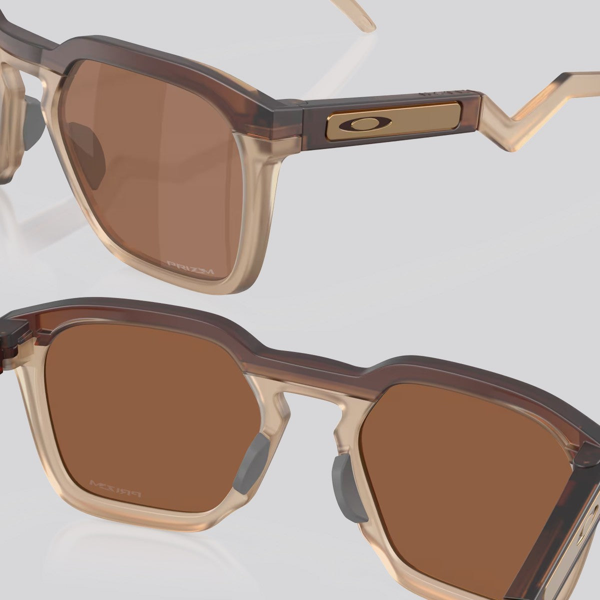 Lentes de Sol Oakley HSTN SQ Prizm Tungsten/Matte Rootbeer