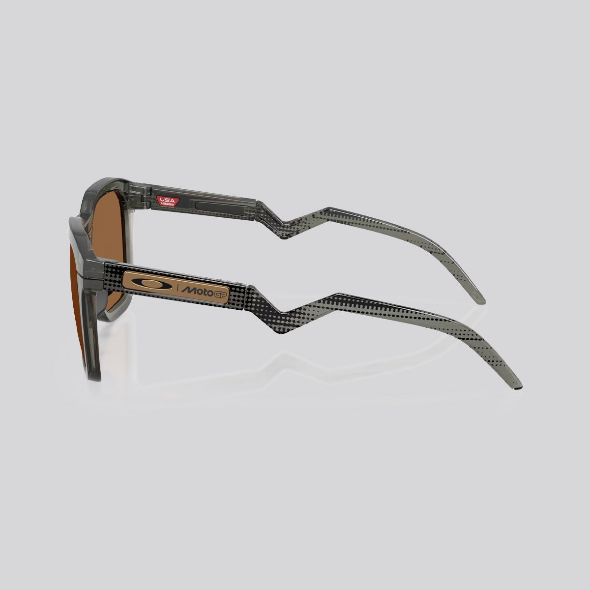 Lentes de Sol Oakley HSTN Grey Smoke/Prizm Bronze