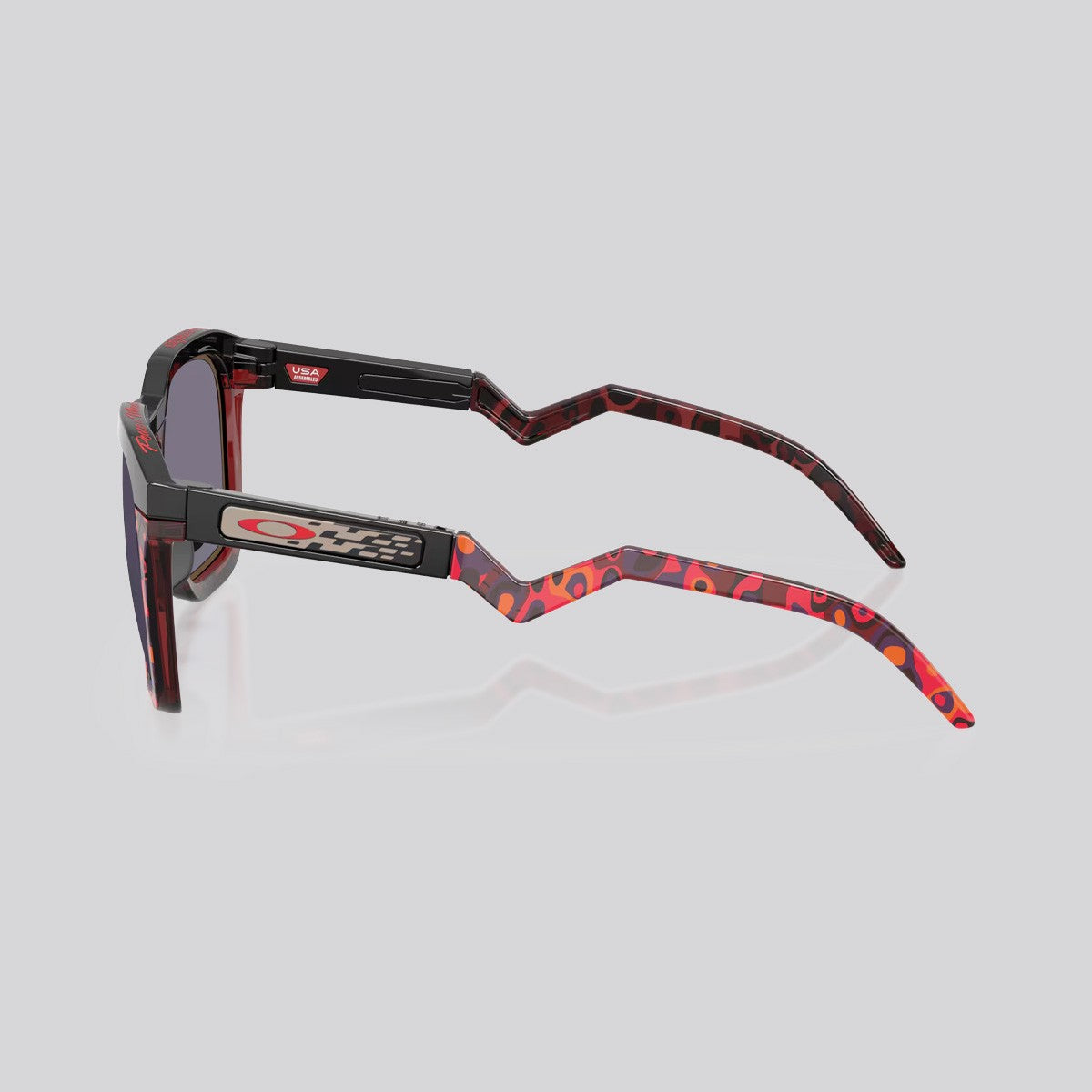 Lentes de Sol Oakley HSTN SQ Troy Lee Designs Series Prizm Grey/Polished Black