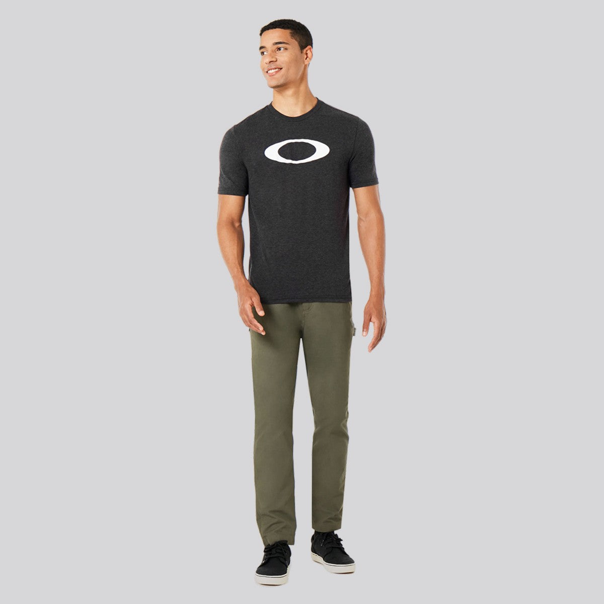 Polera Oakley O-Bold Ellipse Black