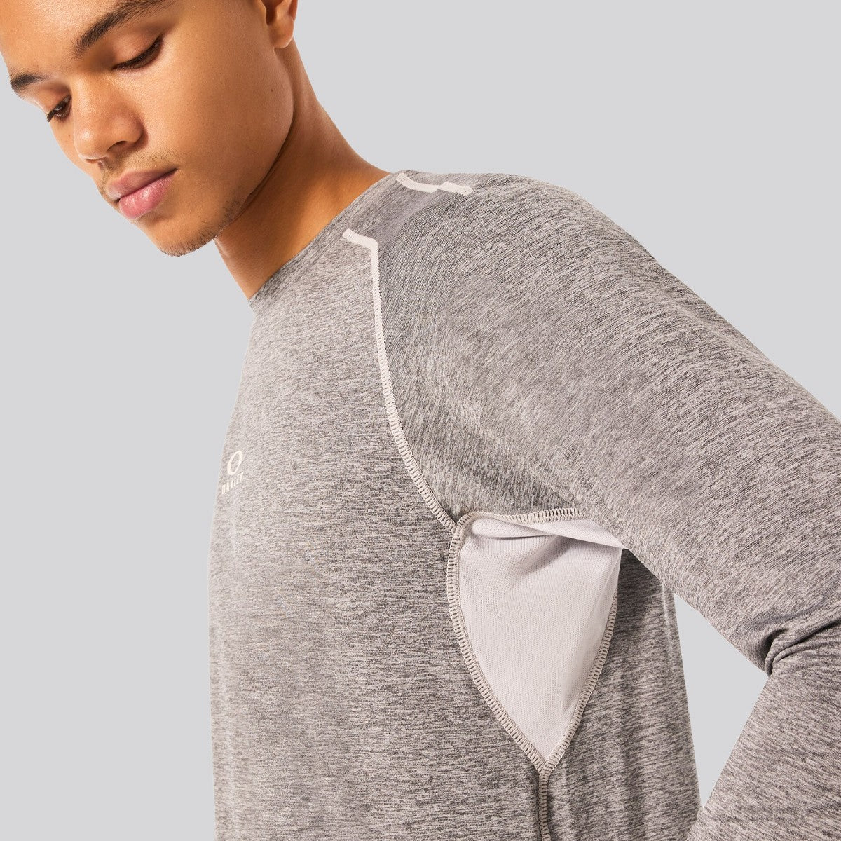 Polera Oakley O Fit RC LS Lunar Heather