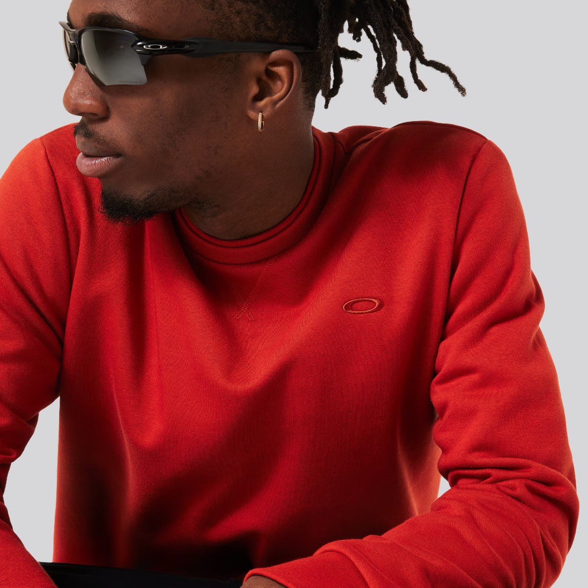 Polerón Oakley Relax Crew 2.0 Red