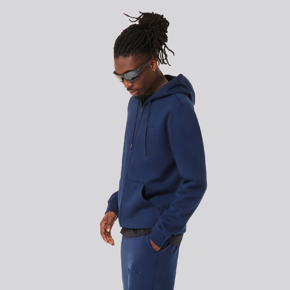Polerón Oakley Relax Zip 2.0 Blue