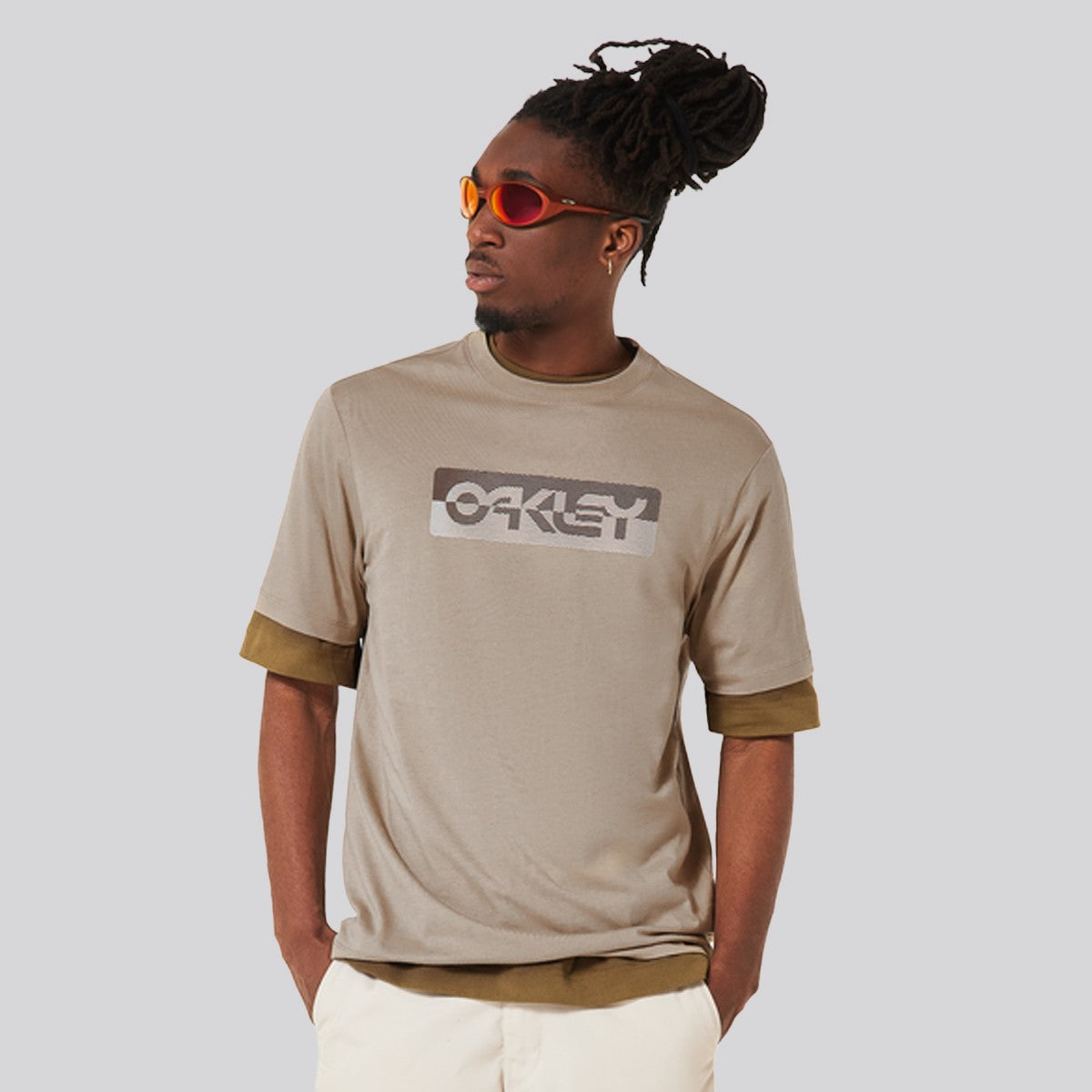 Polera Oakley Duality B1B Pebble