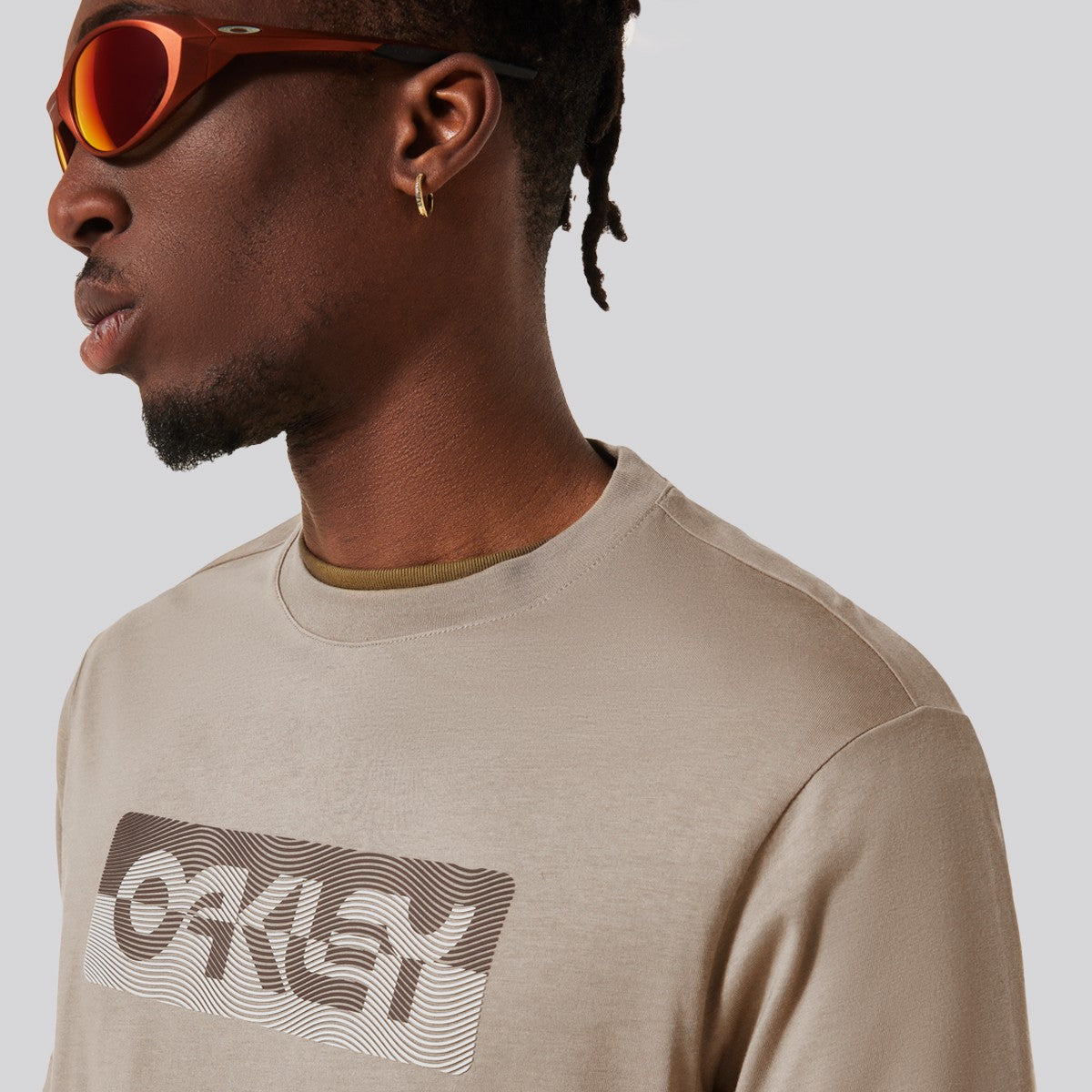 Polera Oakley Duality B1B Pebble