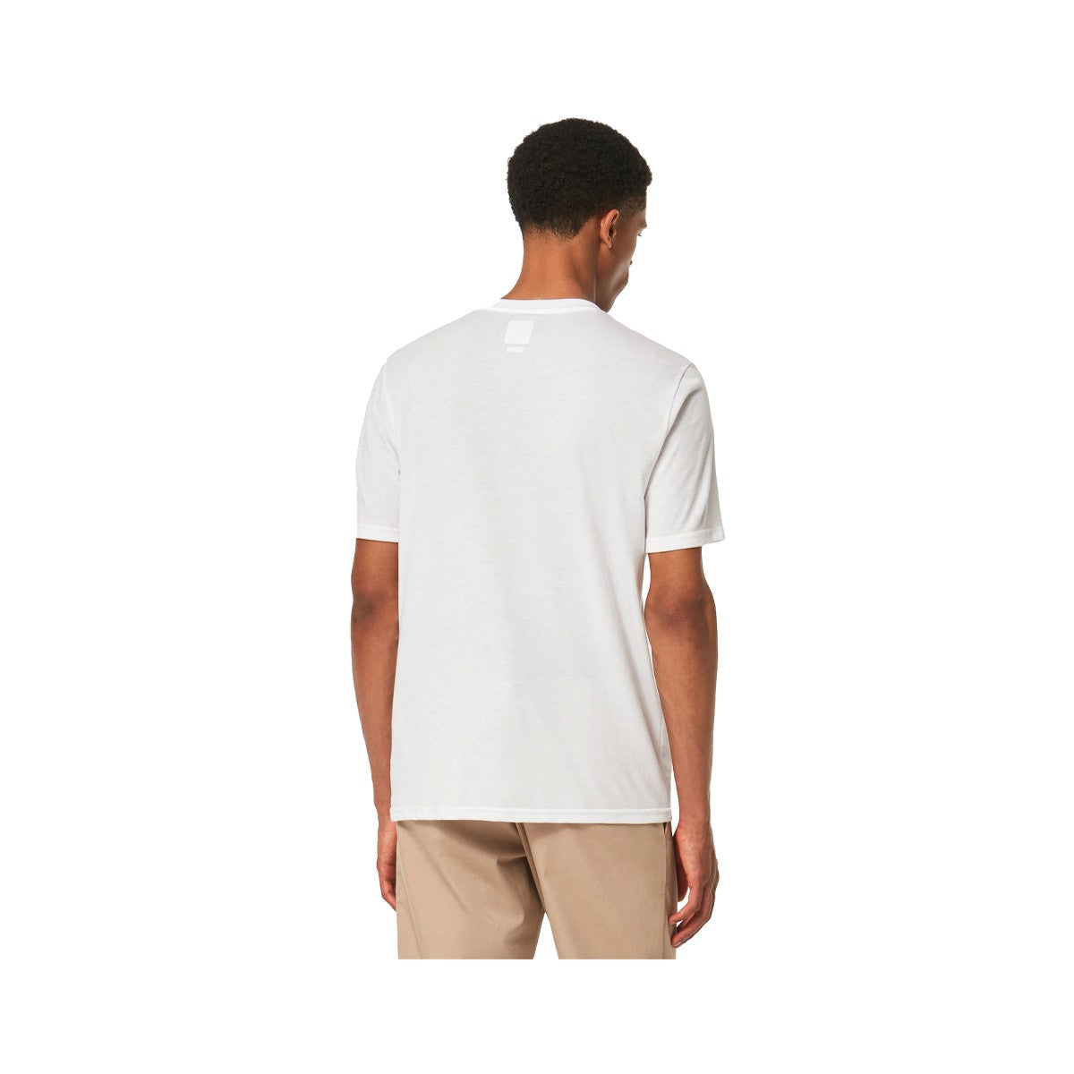 Polera Oakley O Bark White/Black