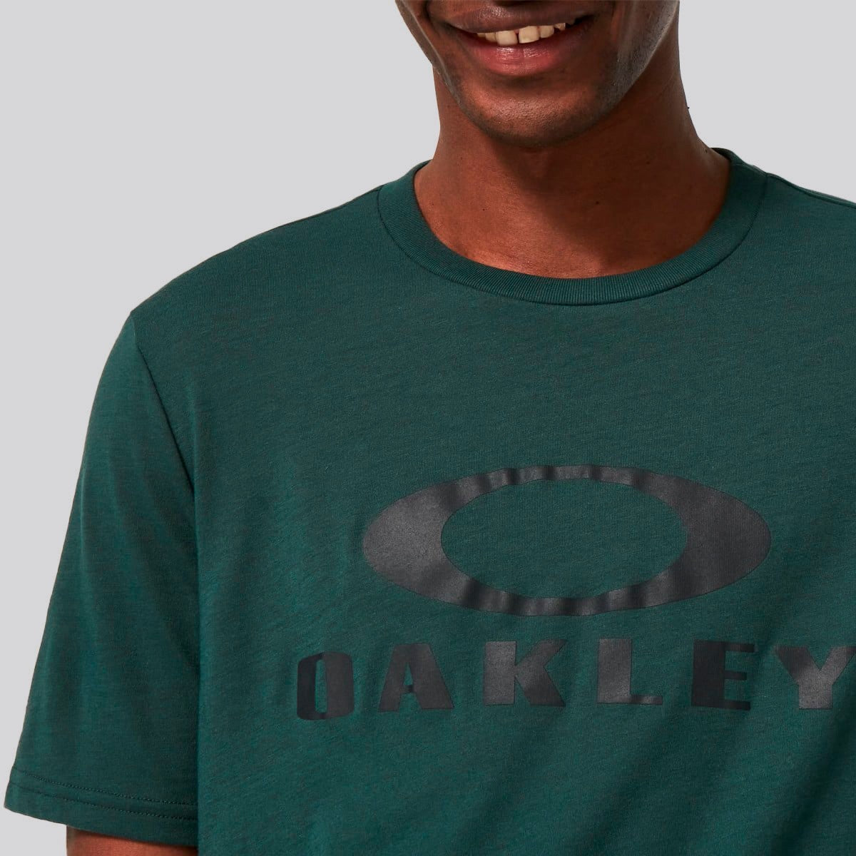 Polera Oakley O Bark Green