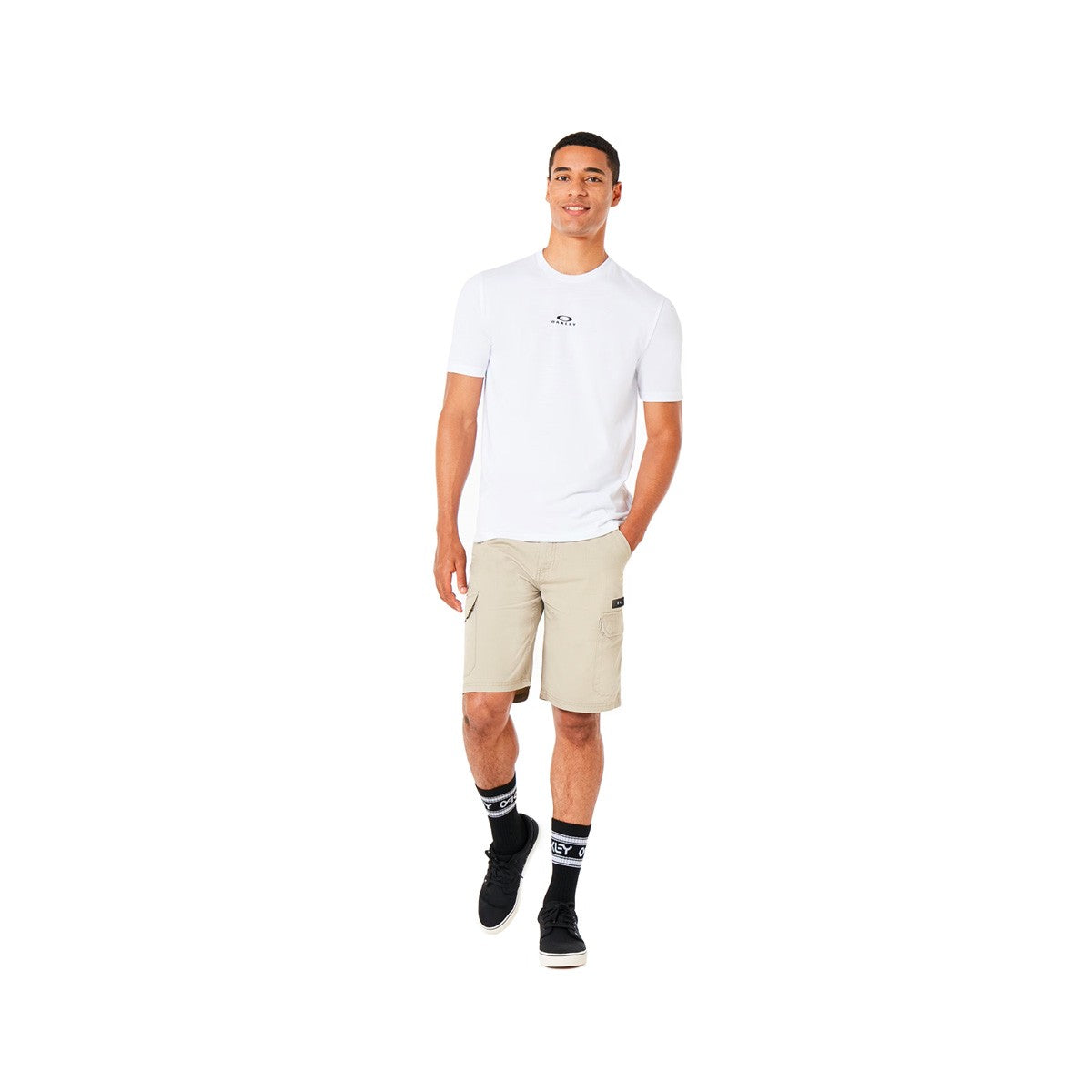 Polera Oakley Bark New White