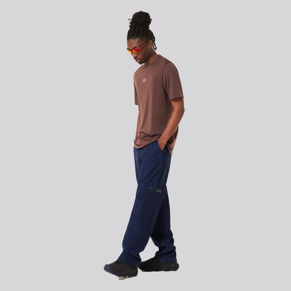 Polera Oakley Bark New Deep Amethyst